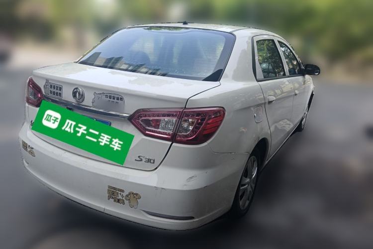 Used Dongfeng Aeolus S30 2014 1.5L Manual Gratitude Edition Rear Right 45 Deg