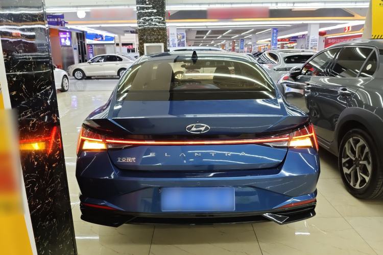 Used Hyundai Elantra 2021 1.5L CVT LUX Prestige Edition Rear