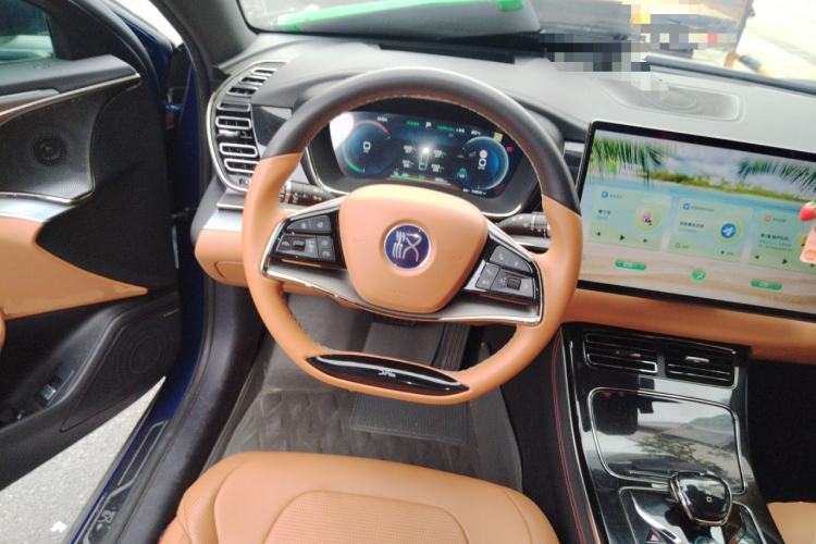 Used BYD Han 2022 EV Genesis Edition 715KM Front-Wheel-Drive Prestige Model Steering Wheel