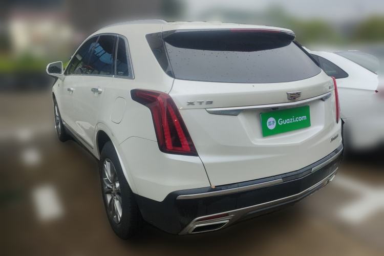 Used Cadillac XT5 2021 2.0T Two-Wheel Drive Luxury Version Rear Left 45 Deg