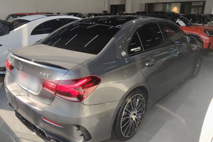 Used Mercedes-Benz A AMG 2023 AMG A 35 L 4MATIC Rear Right 45 Deg