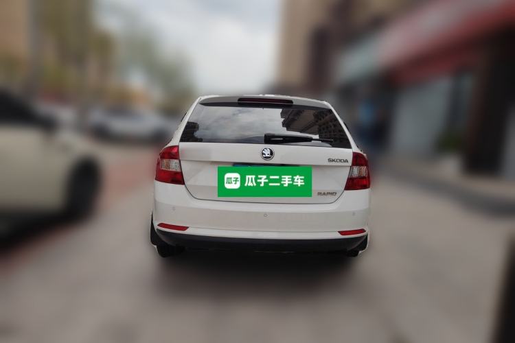 Used Skoda Rapid Spaceback 2014 1.6L Automatic Enjoyment Edition Rear