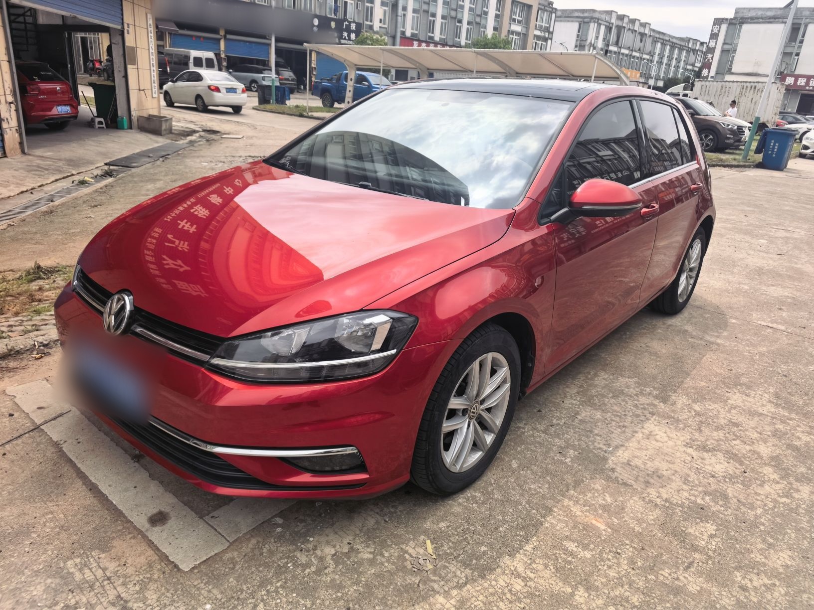 Parte inferior delantera