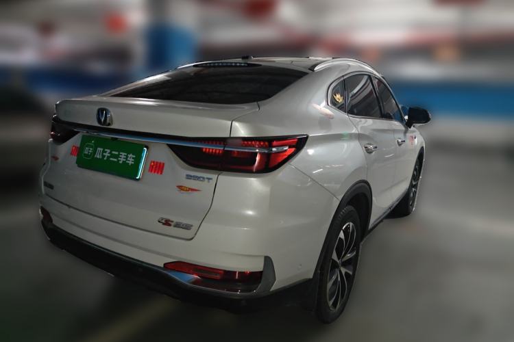 Used CHANGAN CS85 COUPE 2019 1.5T DCT Luxury Version China VI Standard Rear Right 45 Deg