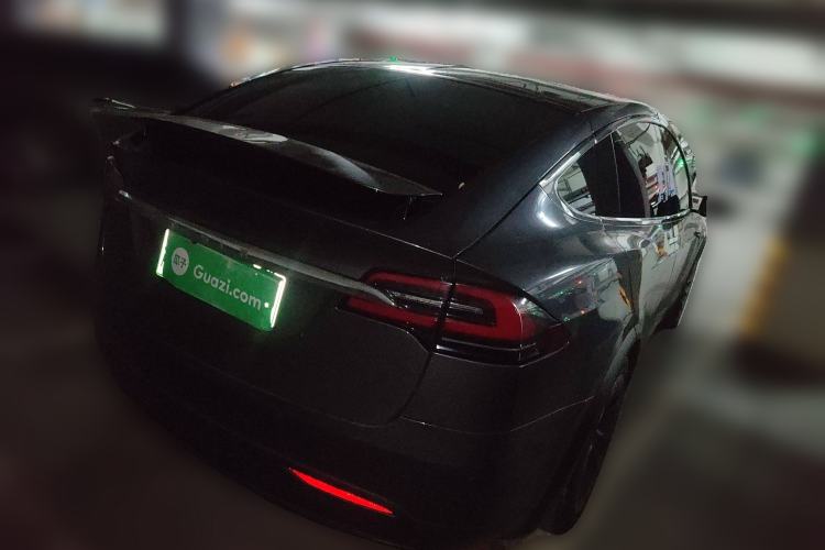 Used Tesla Model X 2019 Long-Range Version Rear Right 45 Deg