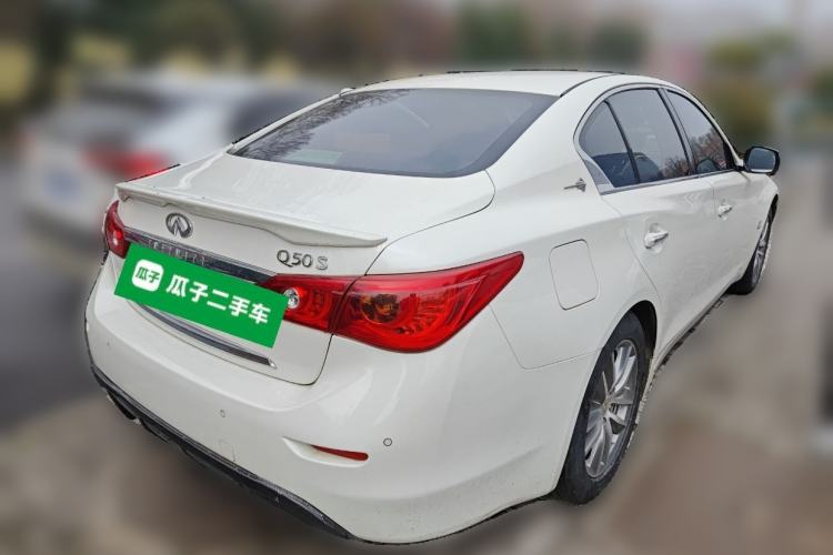 Used Infiniti Q50L 2016 2.0T Enjoyment Edition Rear Right 45 Deg