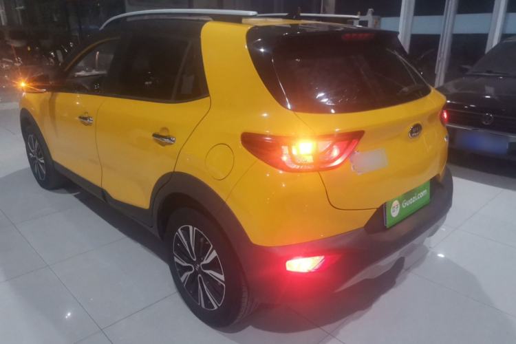 Used Kia kx1 Stonic 2021 1.4L CVT Fun & Sunroof Model Rear Left 45 Deg