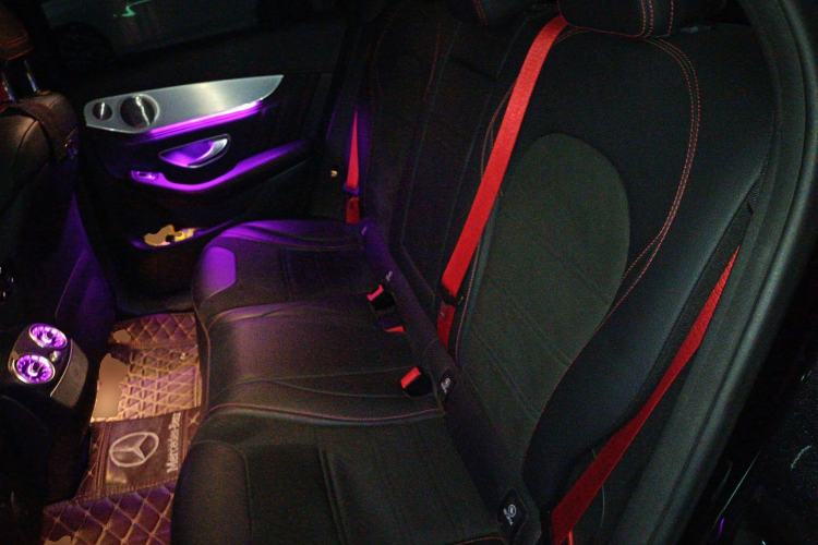 Used Mercedes-Benz GLC Coupe AMG 2017 AMG GLC 43 4MATIC Coupe SUV Left Rear Seat