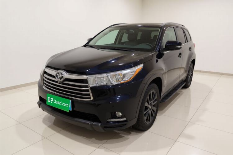 Used Toyota Highlander 2017 2.0T Four-Wheel Drive Black Edition Limited Model