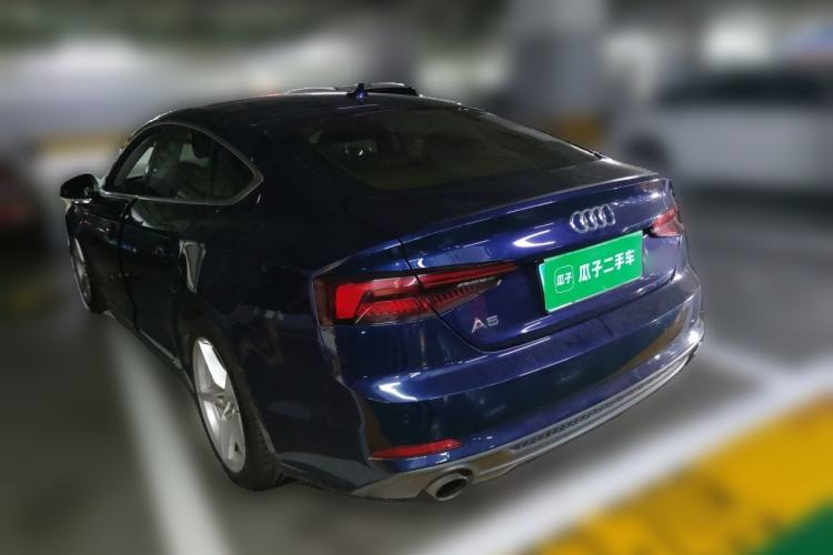 Used Audi A5 2019 Sportback 40 TFSI Fashion Model Rear Left 45 Deg
