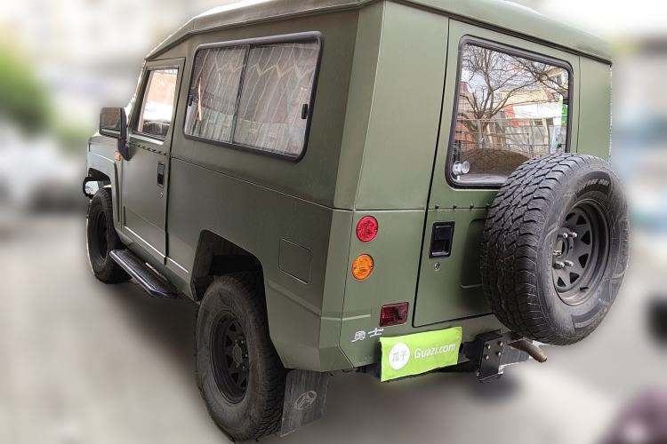 Used BAW Warrior 2021 2.4T Three-Door Four-Wheel Drive Short Wheelbase Gasoline Version China VI Emission Standard Rear Left 45 Deg