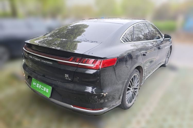 Used BYD Han 2020 DM Four-Wheel Drive Performance Edition Prestige Model Rear Right 45 Deg