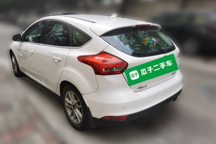 Used Ford Focus 2017 Hatchback EcoBoost 180 Automatic Elite Model Rear Left 45 Deg