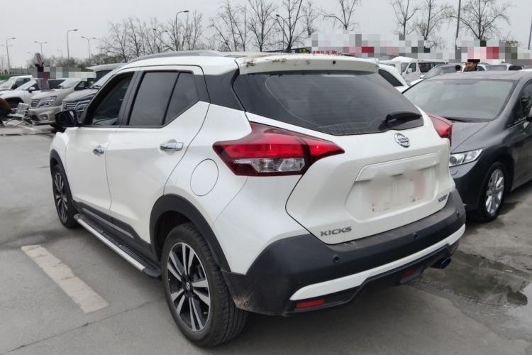 Used Nissan Kicks 2021 1.5L XV CVT Smart Connect Luxury Edition Rear Left 45 Deg