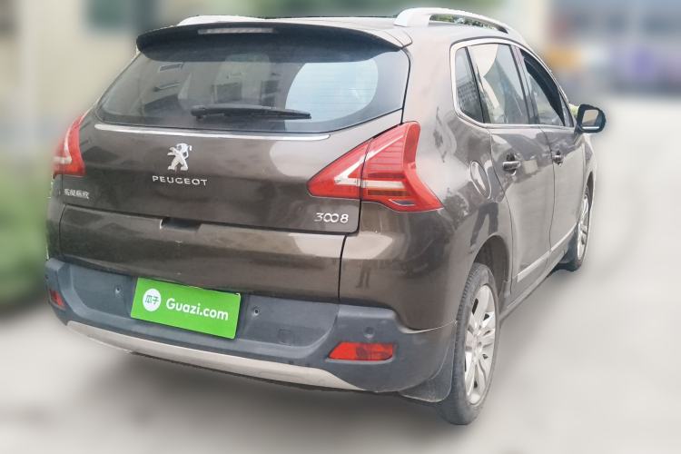 Used Peugeot 3008 2013 2.0L Automatic Trend Edition Rear Right 45 Deg