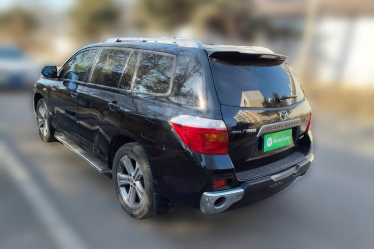 Used Toyota Highlander 2009 2.7L Two-Wheel Drive 7-Seater Luxury Navigation Edition Rear Left 45 Deg