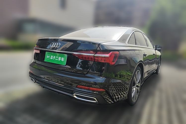 Used Audi A6L 2021 40 TFSI Luxury Dynamic Edition Rear Right 45 Deg