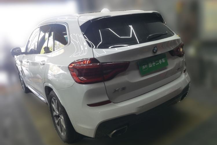 Used BMW X3 2021 xDrive25i Luxury Package Rear Left 45 Deg