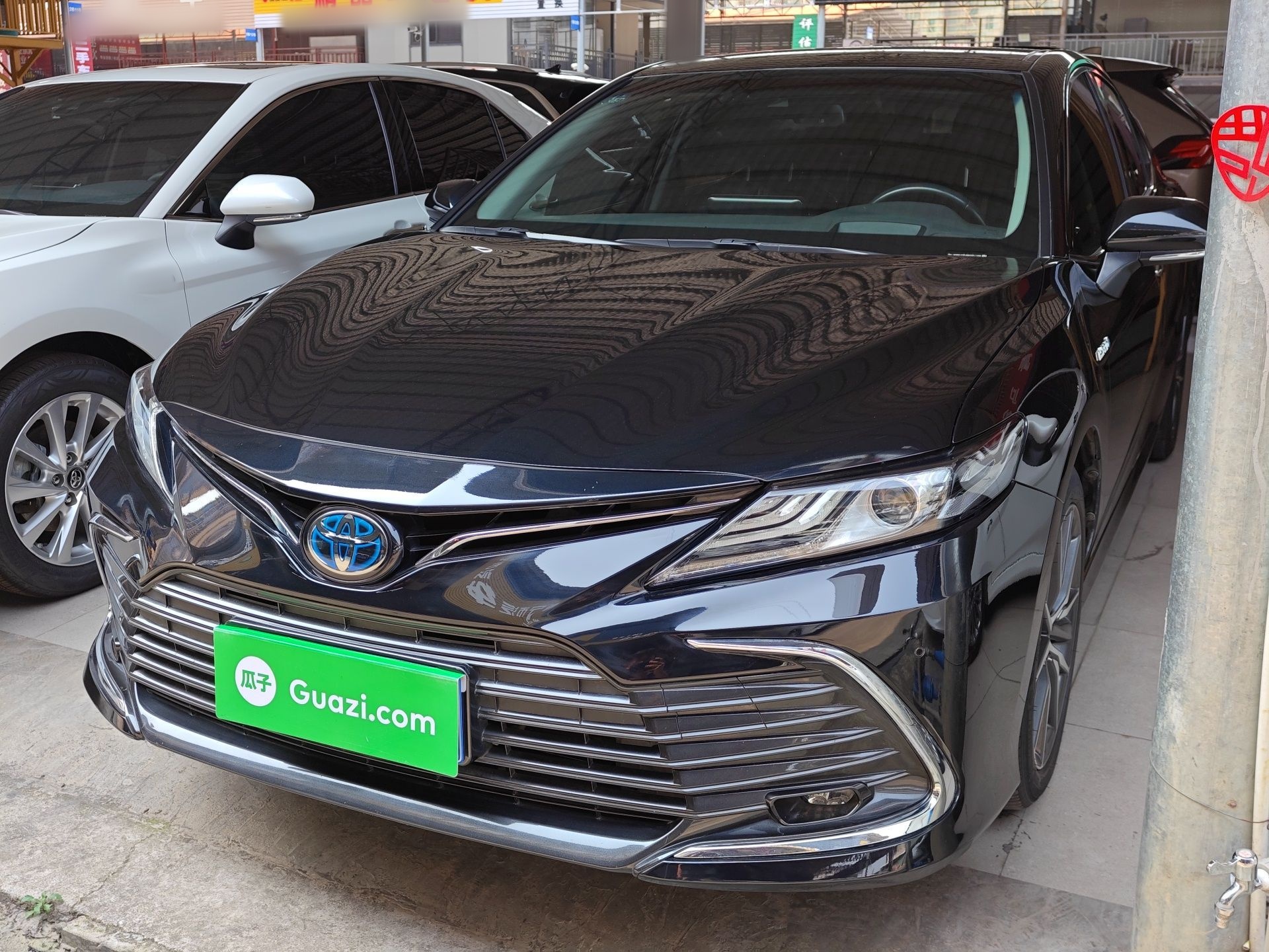 تحت مقدمة السيارة