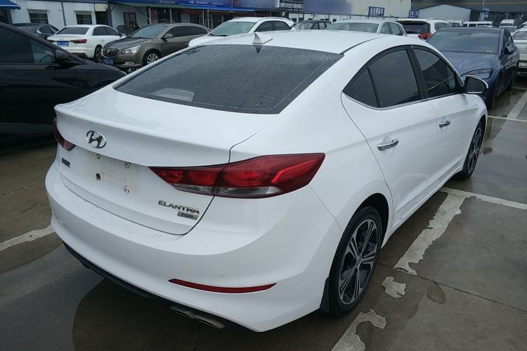 Used Hyundai Elantra (6th Generation / Lingdong) 2018 1.4T Dual-Clutch Xuan Dong · Dynamic Edition Rear Right 45 Deg