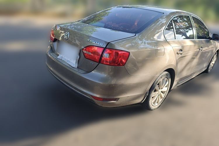 Used Volkswagen Sagitar 2014 1.4TSI Automatic Luxury Model Rear Right 45 Deg