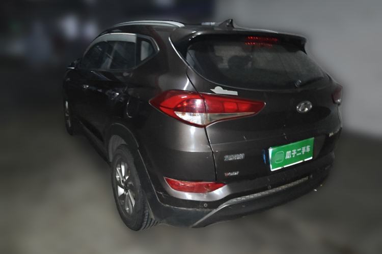 Used Hyundai Tucson 2015 1.6T Dual-Clutch Two-Wheel-Drive Smart Model Rear Left 45 Deg