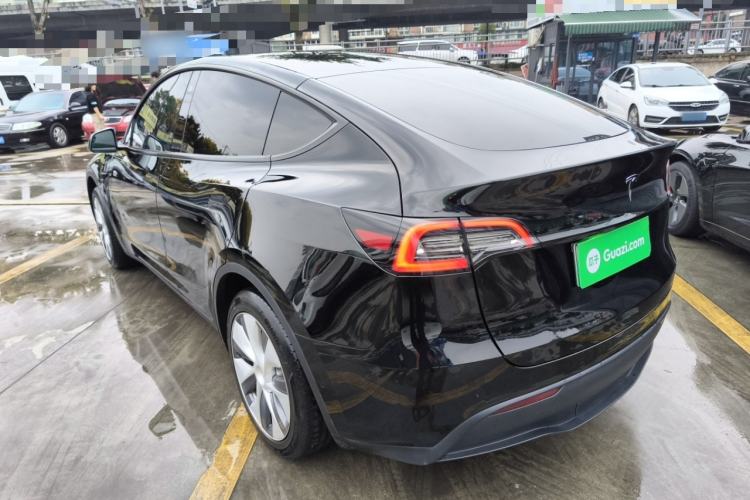 Used Tesla Model Y 2022 Revised Version Rear-Wheel Drive Rear Left 45 Deg