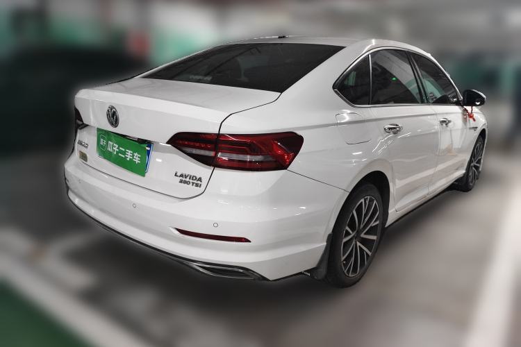 Used Volkswagen Lavida 2019 280TSI DSG Luxury Edition China VI Standard Rear Right 45 Deg