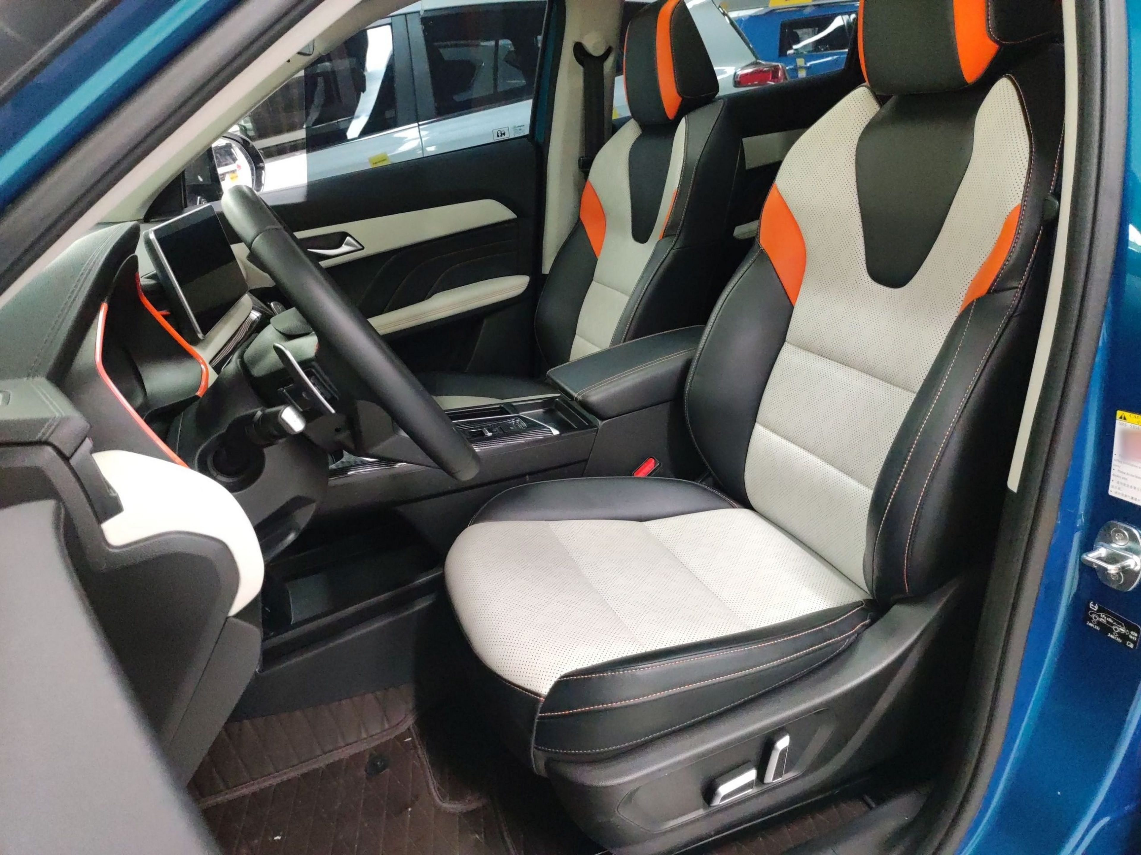 Avant de la voiture