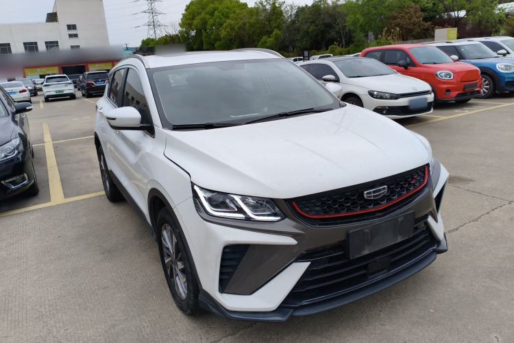 Used Geely Auto Coolray 2021 1.4T DCT Platinum Edition Front Right 45 Deg