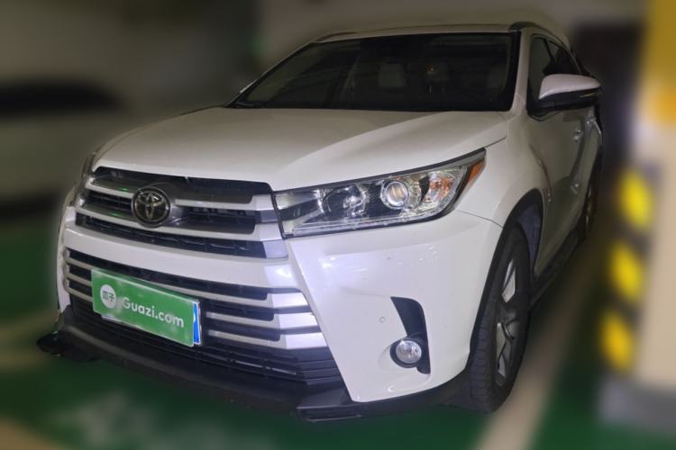 Used Toyota Highlander 2018 2.0T Four-Wheel Drive Luxury Edition 7 Seats China V Emission Standard