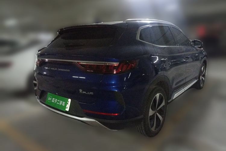 Used BYD Song PLUS New Energy 2021 DM-i 110KM Flagship PLUS Rear Right 45 Deg
