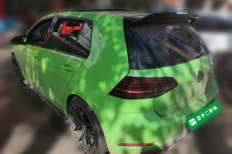 Used Volkswagen Golf 2019 280TSI DSG Comfort Version China VI Standard Rear Left 45 Deg