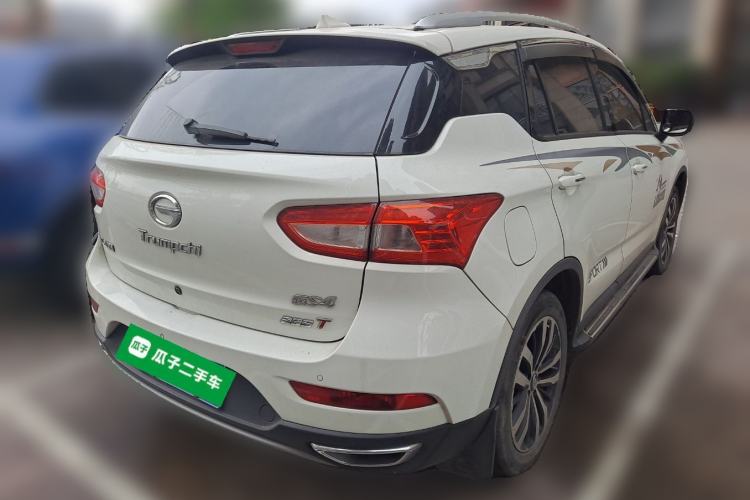 Used GAC Trumpchi GS4 2017 235T Automatic Two-Wheel Drive Luxury Smart Connectivity Version Rear Right 45 Deg