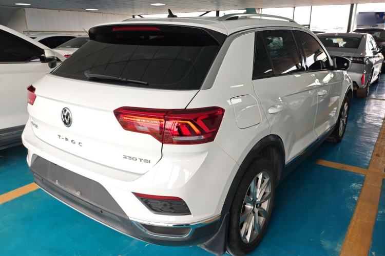 Used Volkswagen T-ROC 2020 230TSI DSG Two-Wheel Drive Advanced Version Rear Right 45 Deg