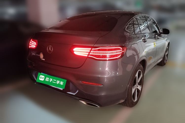 Used Mercedes-Benz GLC Coupe 2019 GLC 200 4MATIC Coupe SUV Rear Right 45 Deg