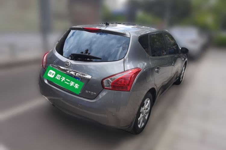 Used Nissan Tiida 2011 1.6L CVT Smart Version Rear Right 45 Deg