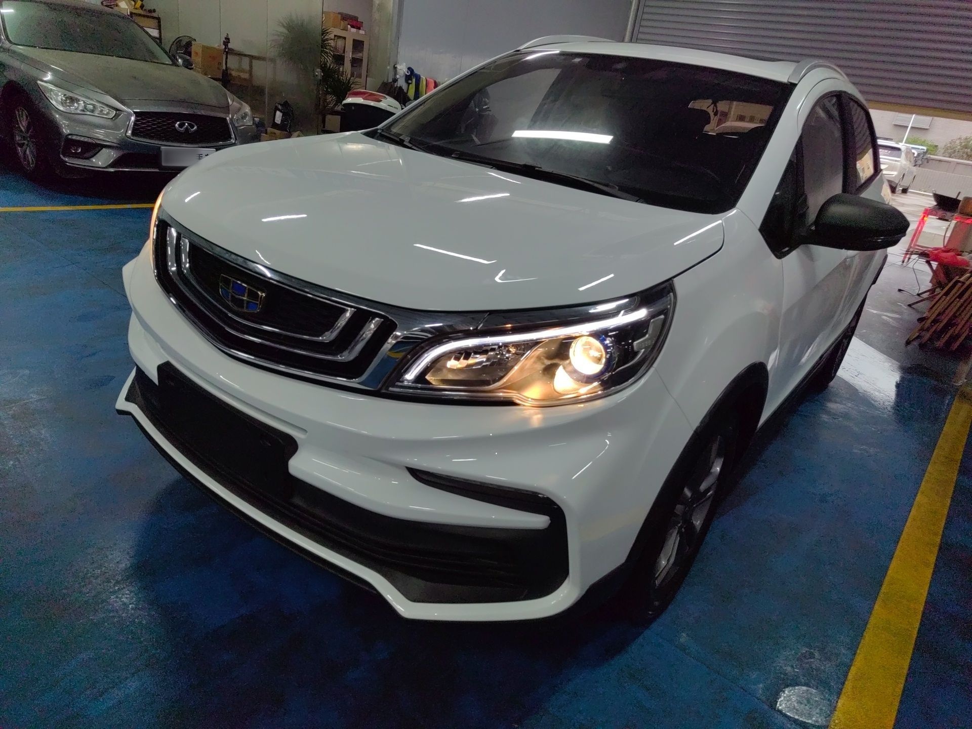 Parte inferior delantera