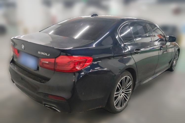 Used BMW 5 Series 2019 530Li Luxury Edition M Sport Package Rear Right 45 Deg