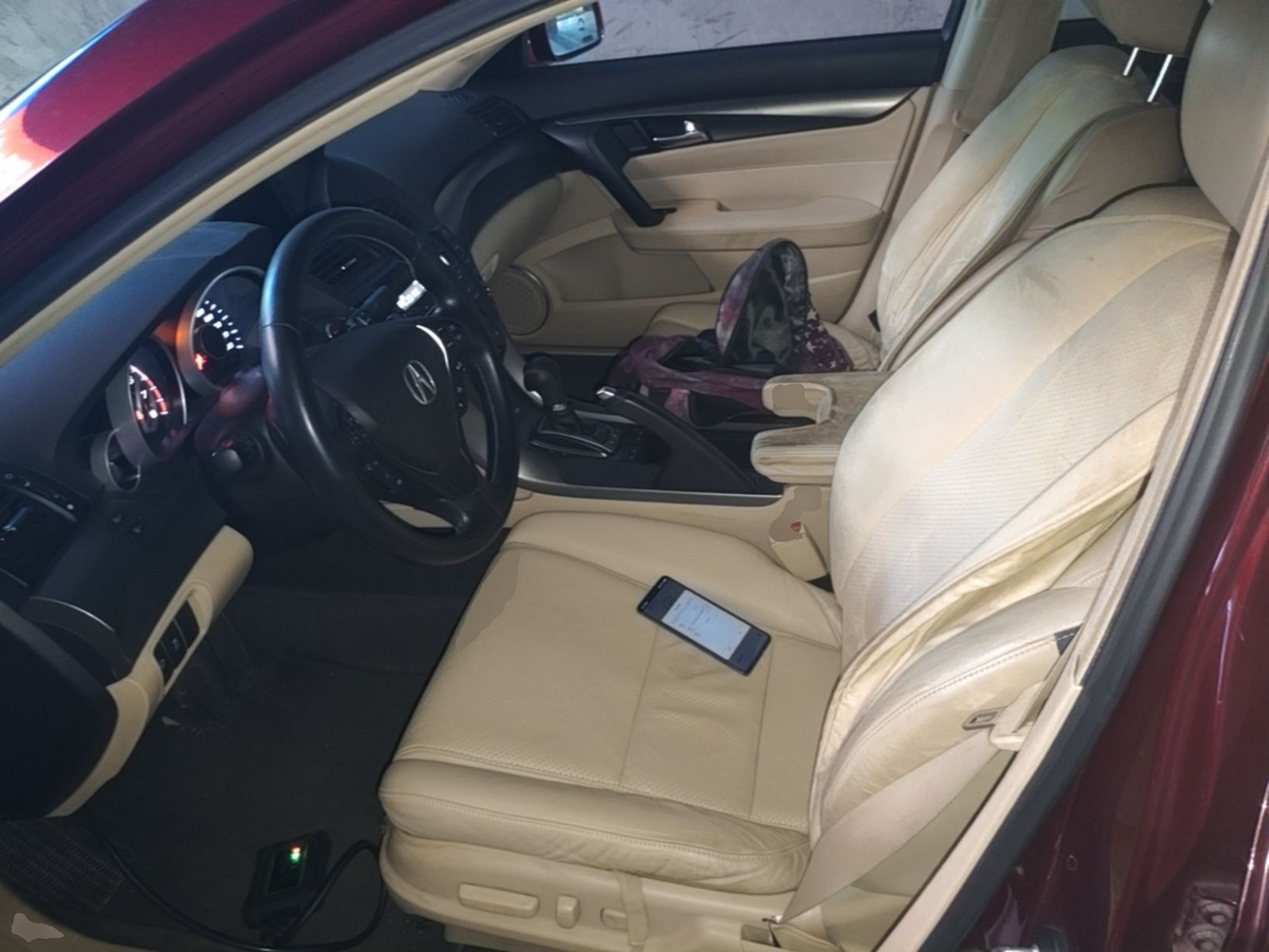 Interior delantero