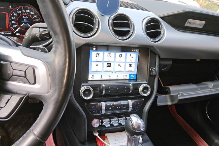 Used Ford Mustang 2018 2.3L EcoBoost Audio And AC Panel