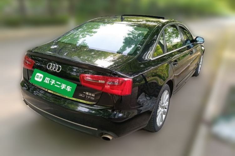Used Audi A6L 2014 TFSI Standard Model Rear Right 45 Deg