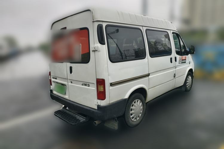 Used JMC Transit 2017 2.8T Commercial Version Short Wheelbase Mid-Roof 6/7/8-Seater JX493 Rear Right 45 Deg