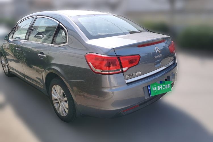 Used Citroen C-Quatre 2013 Sedan 1.6L Automatic Prestige Model Rear Left 45 Deg