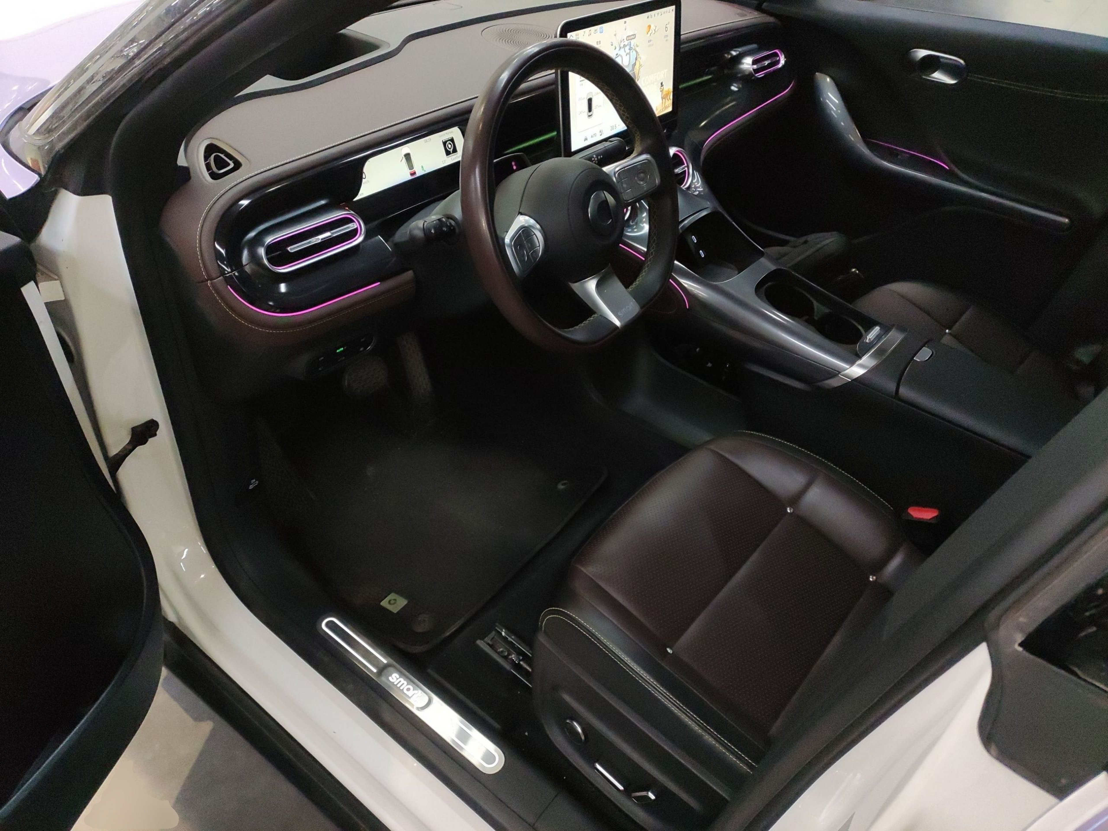 Avant de la voiture