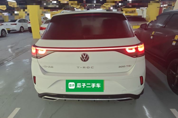 Used Volkswagen T-ROC 2023 300TSI DSG Two-Wheel-Drive Chen Guang Edition Rear