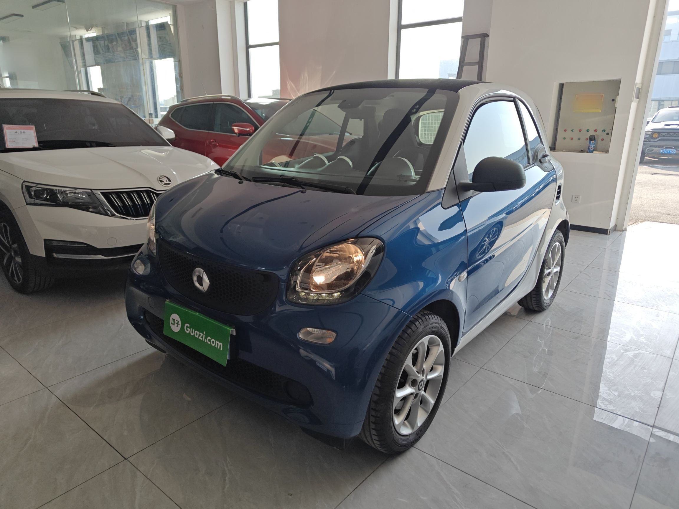 تحت مقدمة السيارة