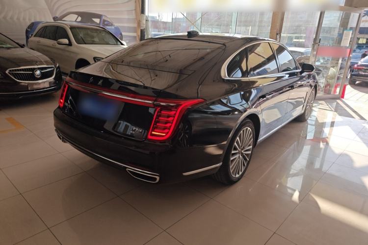 Used Hongqi H9 2020 2.0T Smart Connect Flagship Edition Rear Right 45 Deg