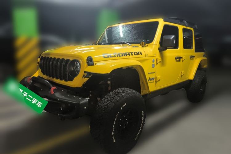 Used Jeep Wrangler 2019 2.0T Sahara Four-Door Version China VI Emission Standard