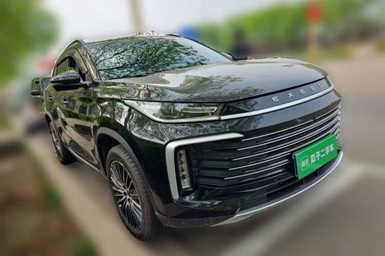 Used EXEED Lingyun 2025 Model 300T Two-Wheel-Drive Moonlit Night Edition Front Right 45 Deg